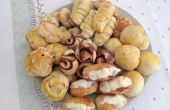 Indonesische Mini süßen Brötchen (Roti Unyil)