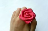 DIY-Satin Rose Ring
