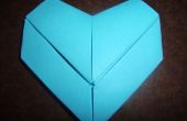 Origami-Papier-Herz [blau]