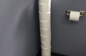 WC-Papier-Sockel-Turm