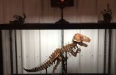 Draht gebunden Blech-Dinosaurier-Skelette