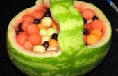 Wie erstelle ich einen Wassermelone Korb