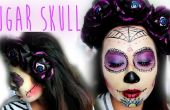 Sugar Skull Stirnband und Make-up