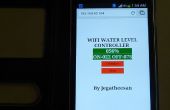 LinkIT ein Wasser Niveauregler mit Blick auf WIFI und Einstellungen