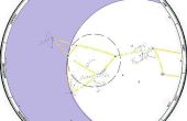 Suche nach Richtung, Entfernung und navigieren zu einer entfernten Basis von Stars, s. 2: feine Lesung Breitengrad. 