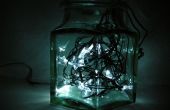 Sterne Jar Geigerzähler ausgelöst LED Dekoration (2012 Remix)