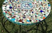 Meer-Glas-Mosaik-Tischplatte