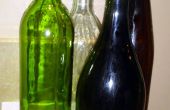 Wie Weinflaschen zum Basteln Prep