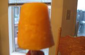 Zwei Zutaten Mango Orange Ice Pop