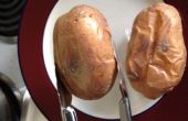 Brot Maschine knusprig gebackene Kartoffeln