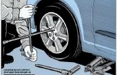 Wie man einen Reifen wechseln