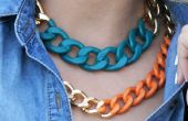 Chunky Halsketten-enorme Eisen Kette Halsketten für Frauen