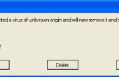 Wie erstelle ich eine Windows XP Fehlermeldung
