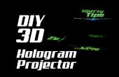 DIY 3D Hologramm-Projektor