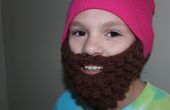 DIY Halloween Zubehör: Häkeln Sie einen Bommel Bart! 