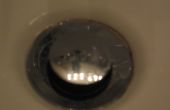 Ein "Push Button" Waschbecken Befestigung