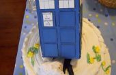 TARDIS Bridal Dusche Cake