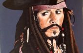 Captain Jack Sparrow-Porträt (mit speziellen Fluch-Effekt)! 