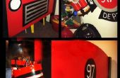 DIY-Feuerwehrauto Bett