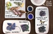 Blaue Lebensmittel! Buntes Kochen ohne künstliche Farbstoffe