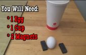 DIY-zwei Magneten und einen Streich Ei