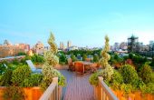 NYC Landschaft Design so geht's: Auf dem Dach Terrasse Garten