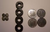 Veraltete Münzen verbessern magnetische Pinwand