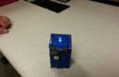 Spinning Tardis mit blinkt die LED (Powered by LittleBits)