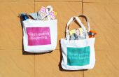 DIY: Sonne-Farbstoff eigene Einkaufstasche