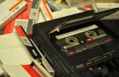 Kassette 1101 - eine in die Tiefe schauen Sie in diese analogen Tonband-Medien