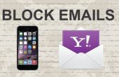 Blockieren von e-Mails auf Yahoo Mobile App