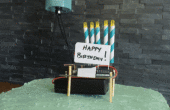 Arduino Birthday Cake Topper