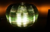 Recycling-CDs Lampe