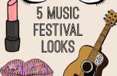 5 einfache Musik Festival sieht