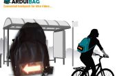 Arduibag: eine angeschlossene Rucksack für Radfahrer
