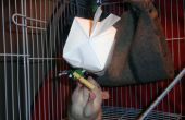 Ausgefüllten Origami für Katzen oder kleine Haustiere zu behandeln! 