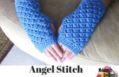Engel-Stitch Finger weniger Handschuhe – kostenlose Häkelanleitung