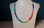 Super einfache DIY-Regenbogen-Halskette