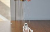 Trockene Knochen Marionette