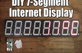 DIY große Internet-7-Segment-Anzeige