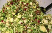 Thanksgiving Brussel Sprout Salat