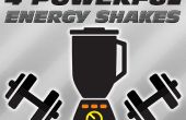 4 kraftvolle Energie-Shakes