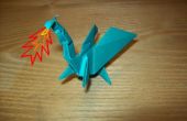Wie man ein Origami Drachen Falten