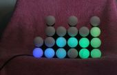 Ping Pong Ball Full-Colour Binary Clock