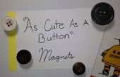 "Wie niedlich wie ein Knopf" Magnete