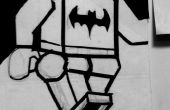 Duck tape Lego Batman Wandkunst
