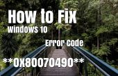 How to Fix Windows 10-Fehlercode 0x80070490