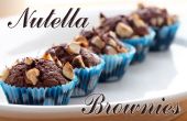Nutella Brownies | Tres Ingredientes