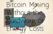 Mein Bitcoins ohne Hardware oder Energiekosten! 