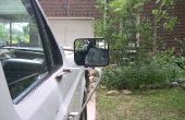 Ford F150 - F250 manuelle Chrom SideView Spiegel, einen guten Spiegel aus einem gebrochenen Wirbel entfernen
